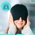 Czapka łagodząca ból głowy, migrenę - maska chłodząca, kompres