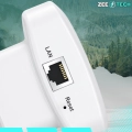 Wzmacniacz sygnału WiFi 300 mb/s + repeater z mocnym zasięgiem (2 tryby + WPS)