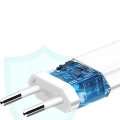 Ładowarka sieciowa USB - Kostka, wtyczka (1A Biała)