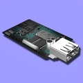 Ładowarka sieciowa USB - Kostka, wtyczka (1A Biała)