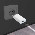 Ładowarka sieciowa USB - Kostka, wtyczka (1A Biała)