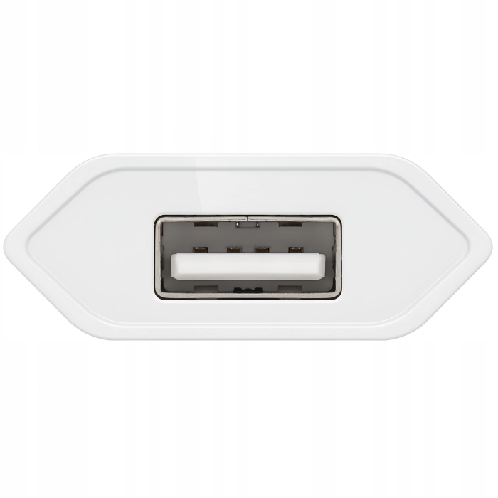 Ładowarka sieciowa USB - Kostka, wtyczka (1A Biała)