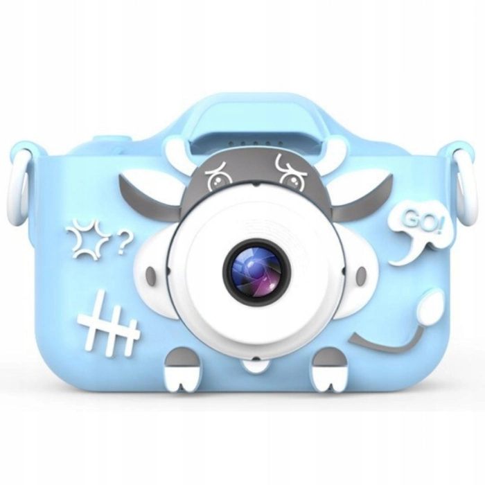 Aparat fotograficzny cyfrowy dla dzieci 40 mpx - Pirat + Karta 32 GB (Różowy)