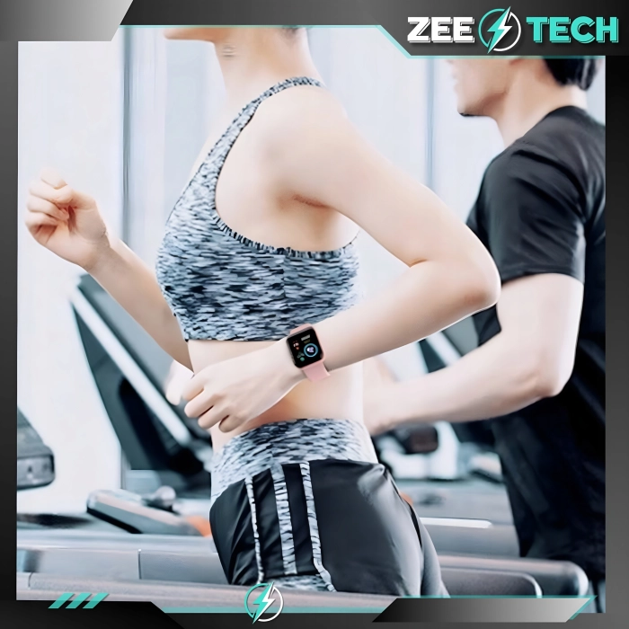 Smartwatch męski, damski Z20 - zegarek sportowy z pomiarem pulsu, kroków (Czarny)