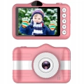 Aparat fotograficzny cyfrowy dla dzieci 20 Mpx kamera selfie gry + Karta 32 GB