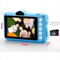 Aparat fotograficzny cyfrowy dla dzieci 20 Mpx kamera selfie gry + Karta 32 GB