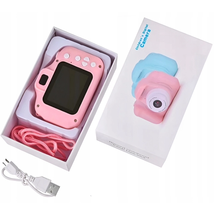 Aparat fotograficzny cyfrowy dla dzieci 3 mpx (Niebieski)