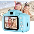 Aparat fotograficzny cyfrowy dla dzieci 3 mpx (Turkusowy)