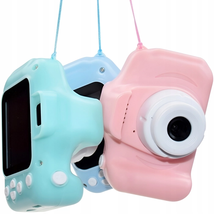 Aparat fotograficzny cyfrowy dla dzieci 3 mpx (Turkusowy)