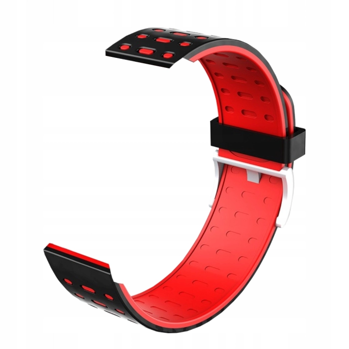 Opaska do smartwatcha 119 plus - pasek silikonowy (Czerwony)