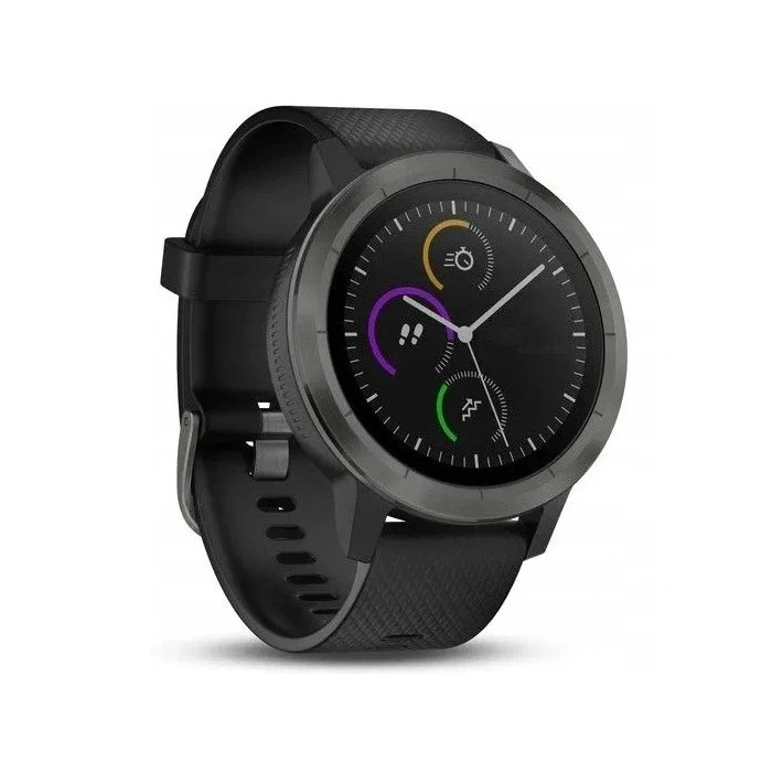 Pasek silikonowy Spot do smartwatcha uniwersalny 20mm + teleskopy (Czarny)