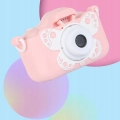 Aparat fotograficzny cyfrowy dla dzieci 3 mpx - Motyl + Karta 32 GB (Różowy)