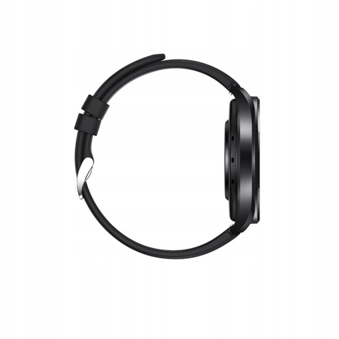 Pasek skórzany do smartwatcha uniwersalny 20mm + teleskopy (Czarny)