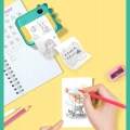 Papier termiczny biały do aparatu natychmiastowego dla dzieci, drukarki termicznej (3 rolki)