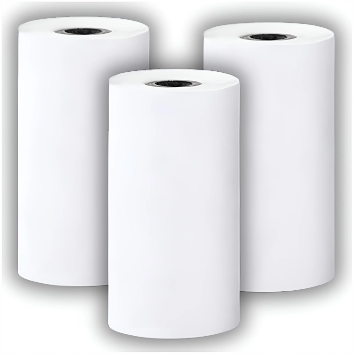 Papier termiczny biały do aparatu natychmiastowego dla dzieci, drukarki termicznej (3 rolki)