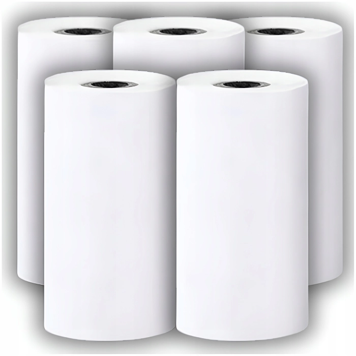 Papier termiczny biały do aparatu natychmiastowego dla dzieci, drukarki termicznej (5 rolek)