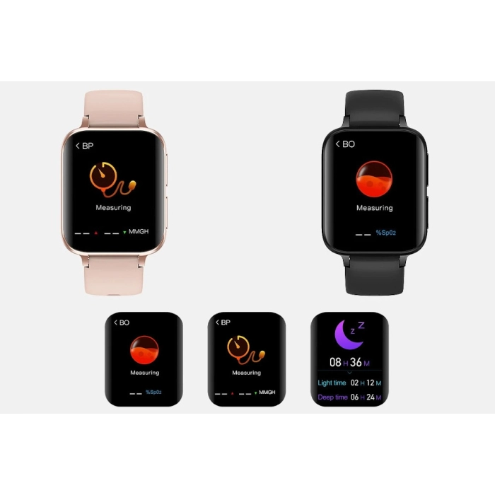 Smartwatch męski, damski Z93 - zegarek sportowy z możliwością prowadzenia rozmów (Szary)