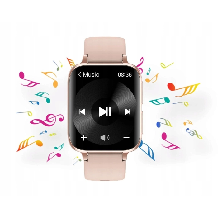 Smartwatch męski, damski Z93 - zegarek sportowy z możliwością prowadzenia rozmów (Szary)