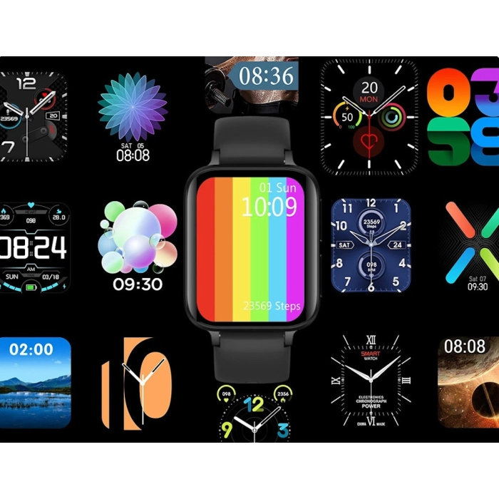 Smartwatch męski, damski Z93 - zegarek sportowy z możliwością prowadzenia rozmów (Szary)