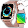Smartwatch męski, damski Z102 - zegarek sportowy z możliwością prowadzenia rozmów (Różowy)