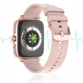 Smartwatch męski, damski Z102 - zegarek sportowy z możliwością prowadzenia rozmów (Różowy)