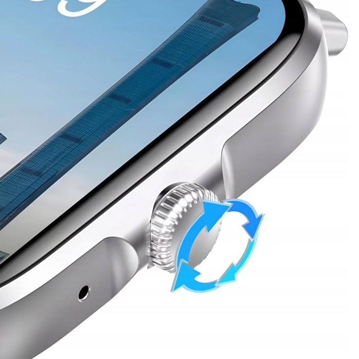 Smartwatch męski, damski Z102 - zegarek sportowy z możliwością prowadzenia rozmów (Szary)