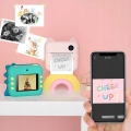 Aparat natychmiastowy cyfrowy dla dzieci z drukarką Karta 32 GB + 2 Rolki