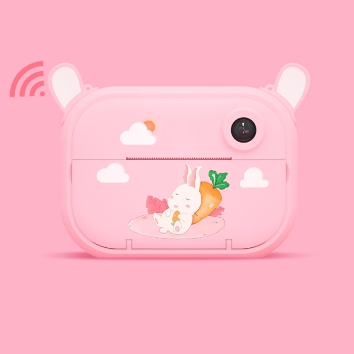 Aparat natychmiastowy cyfrowy dla dzieci z drukarką Karta 32 GB + 2 Rolki
