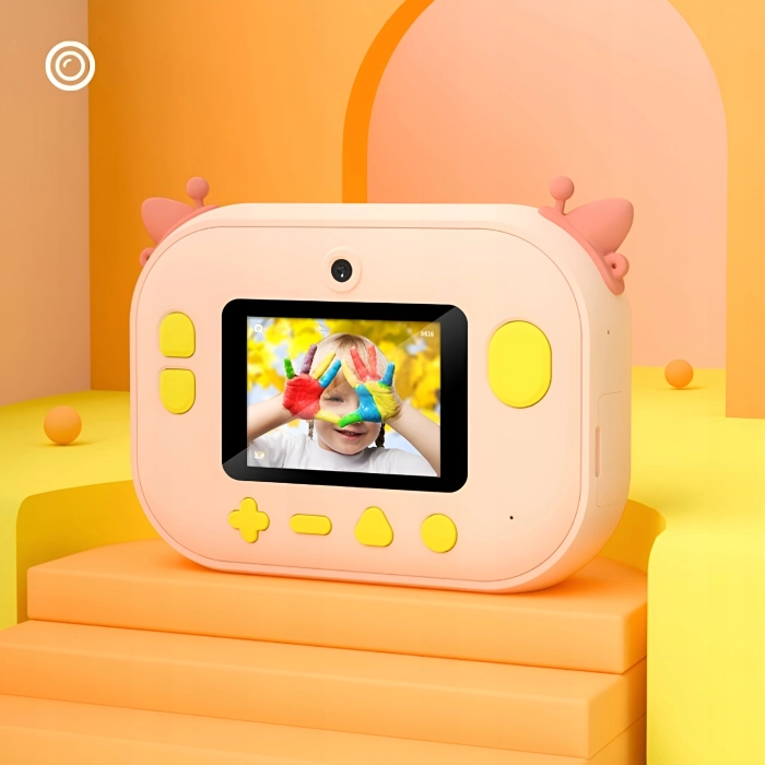 Aparat natychmiastowy cyfrowy dla dzieci z drukarką Karta 32 GB + 2 Rolki