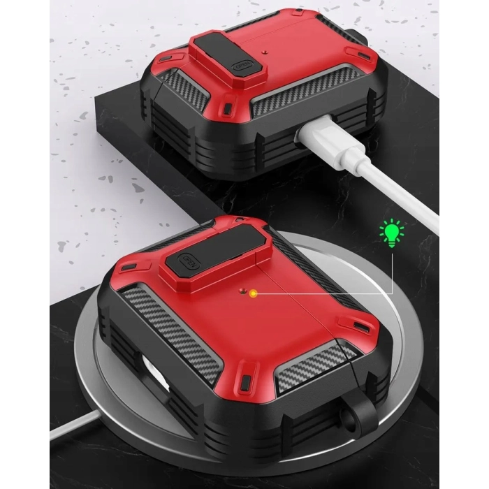 Etui do Apple Airpods Pro 2 - odporny case (Zielone)