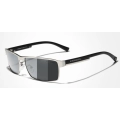 Okulary przeciwsłoneczne męskie fotochromowe Kingseven z polaryzacją + Etui (Srebrne)