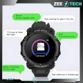 Smartwatch męski, damski Z68 - zegarek sportowy z pomiarem pulsu, kroków (Czarny)