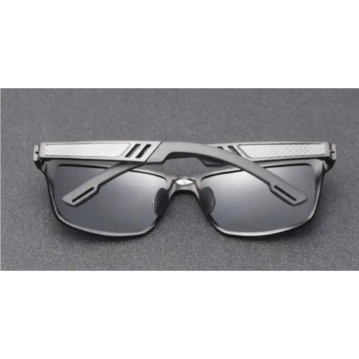 Okulary przeciwsłoneczne męskie Kingseven z polaryzacją UV400 + Etui (Czarne)