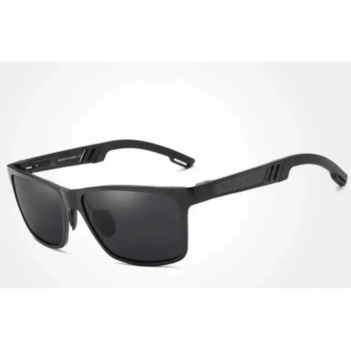 Okulary przeciwsłoneczne męskie Kingseven z polaryzacją UV400 + Etui (Czarne)