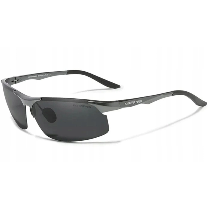 Okulary przeciwsłoneczne męskie sportowe Kingseven z polaryzacją + Etui (Niebieskie)
