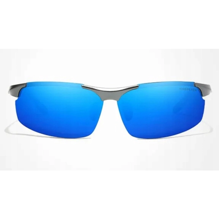 Okulary przeciwsłoneczne męskie sportowe Kingseven z polaryzacją + Etui (Niebieskie)