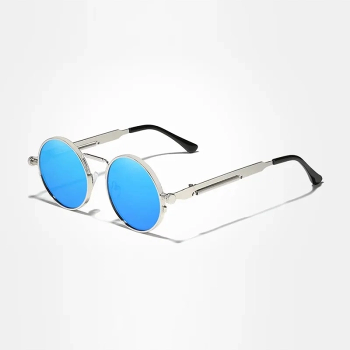 Okulary przeciwsłoneczne męskie lenonki Kingseven z polaryzacją + Etui (Niebieskie)