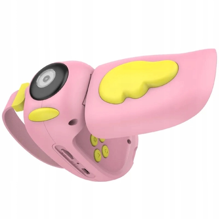 Aparat fotograficzny cyfrowy dla dzieci 40 mpx - Kamera + Karta 32 GB (Różowy)