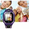 Smartwatch dla dzieci Z19 - zegarek dziecięcy z lokalizatorem LBS (Fioletowy)