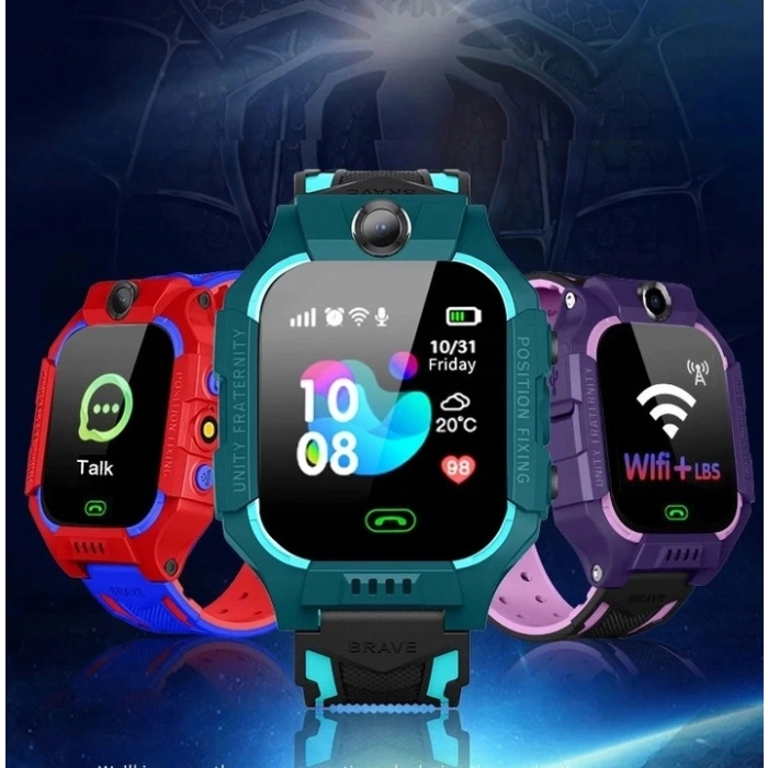 Smartwatch dla dzieci Z19 - zegarek dziecięcy z lokalizatorem LBS (Niebieski)