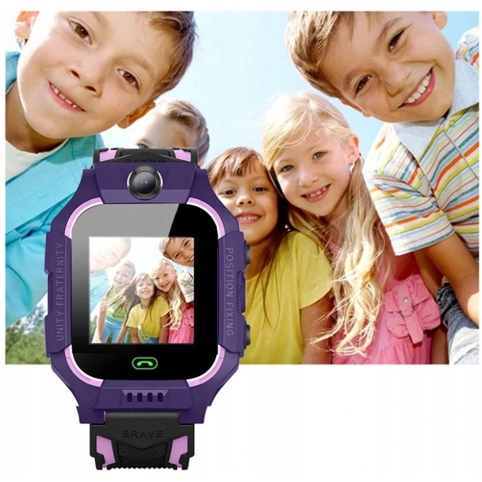 Smartwatch dla dzieci Z19 - zegarek dziecięcy z lokalizatorem LBS (Niebieski)