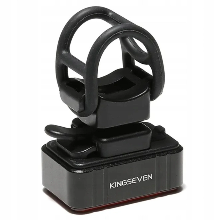 Lampka rowerowa tylna LED 60 Lm - USB, Wodoszczelna (3 tryby)