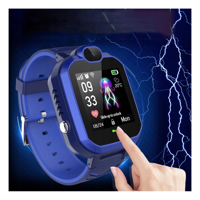 Smartwatch dla dzieci Z1 - zegarek dziecięcy z lokalizatorem LBS (Niebieski)