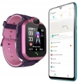 Smartwatch dla dzieci Z1 - zegarek dziecięcy z lokalizatorem LBS (Różowy)