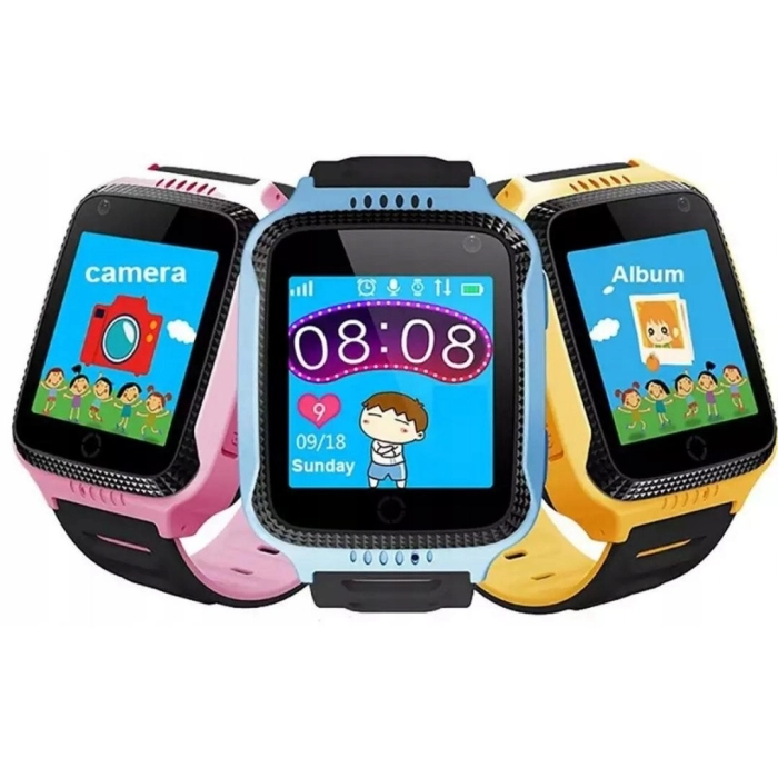 Smartwatch dla dzieci Z900 - zegarek dziecięcy z lokalizatorem GPS + Karta SIM (Różowy)