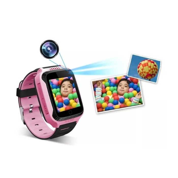 Smartwatch dla dzieci Z900 - zegarek dziecięcy z lokalizatorem GPS + Karta SIM (Różowy)