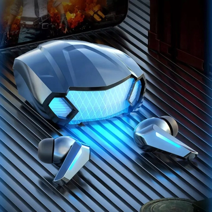 Słuchawki bezprzewodowe douszne z mikrofonem Z5 - sportowe gamingowe Bluetooth + Powerbank