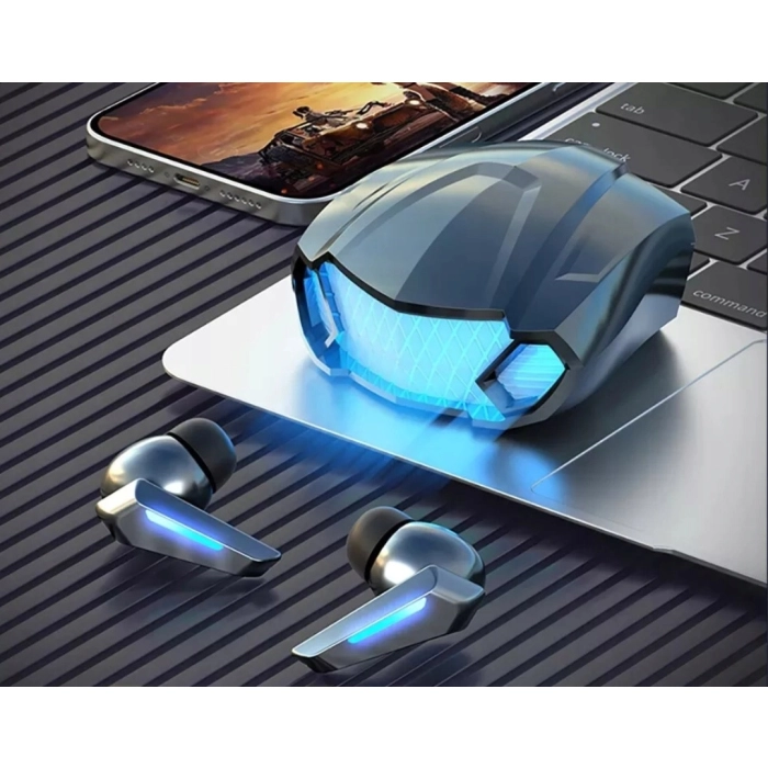 Słuchawki bezprzewodowe douszne z mikrofonem Z5 - sportowe gamingowe Bluetooth + Powerbank