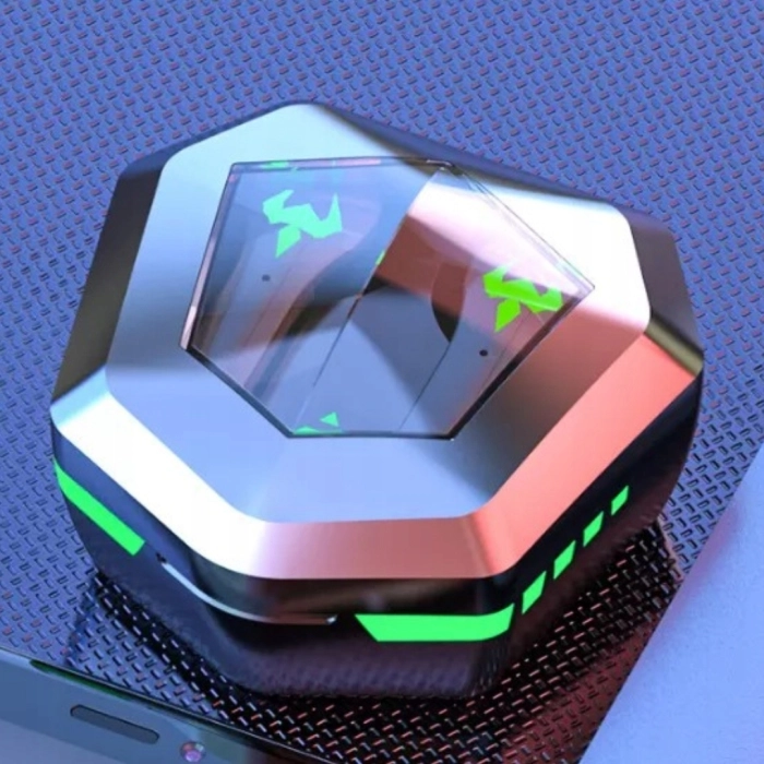 Słuchawki bezprzewodowe douszne z mikrofonem Z35 - sportowe gamingowe Bluetooth + Powerbank