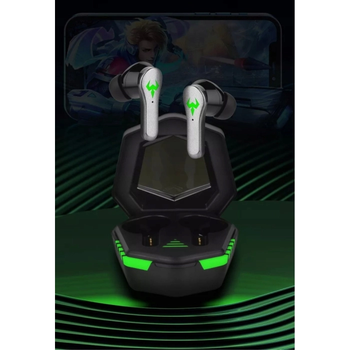 Słuchawki bezprzewodowe douszne z mikrofonem Z35 - sportowe gamingowe Bluetooth + Powerbank